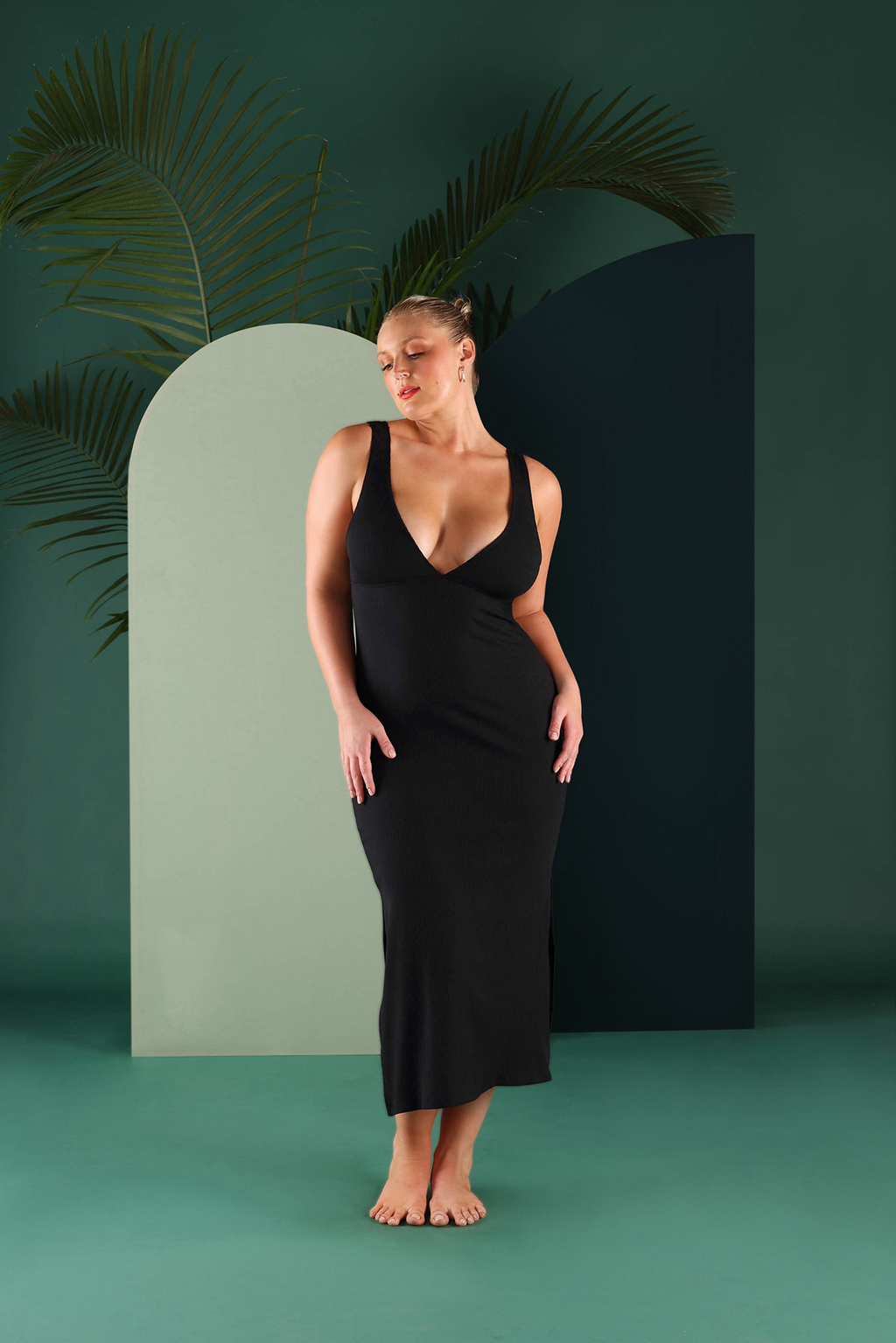 PARATY RIBBED DRESS