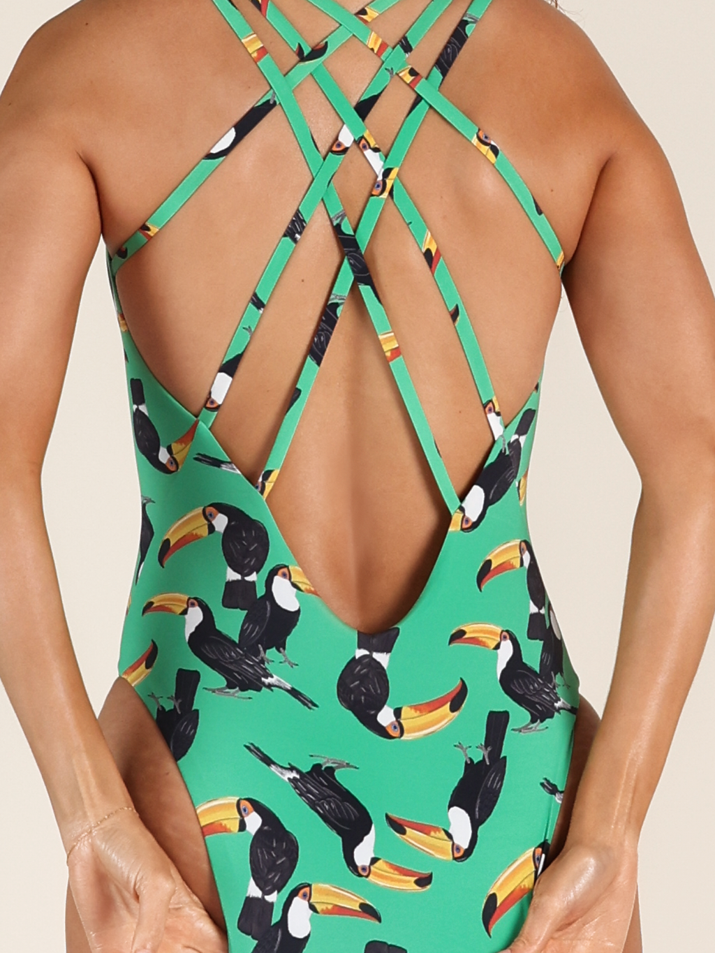 ANASTACIA STRAPPY ONE-PIECE