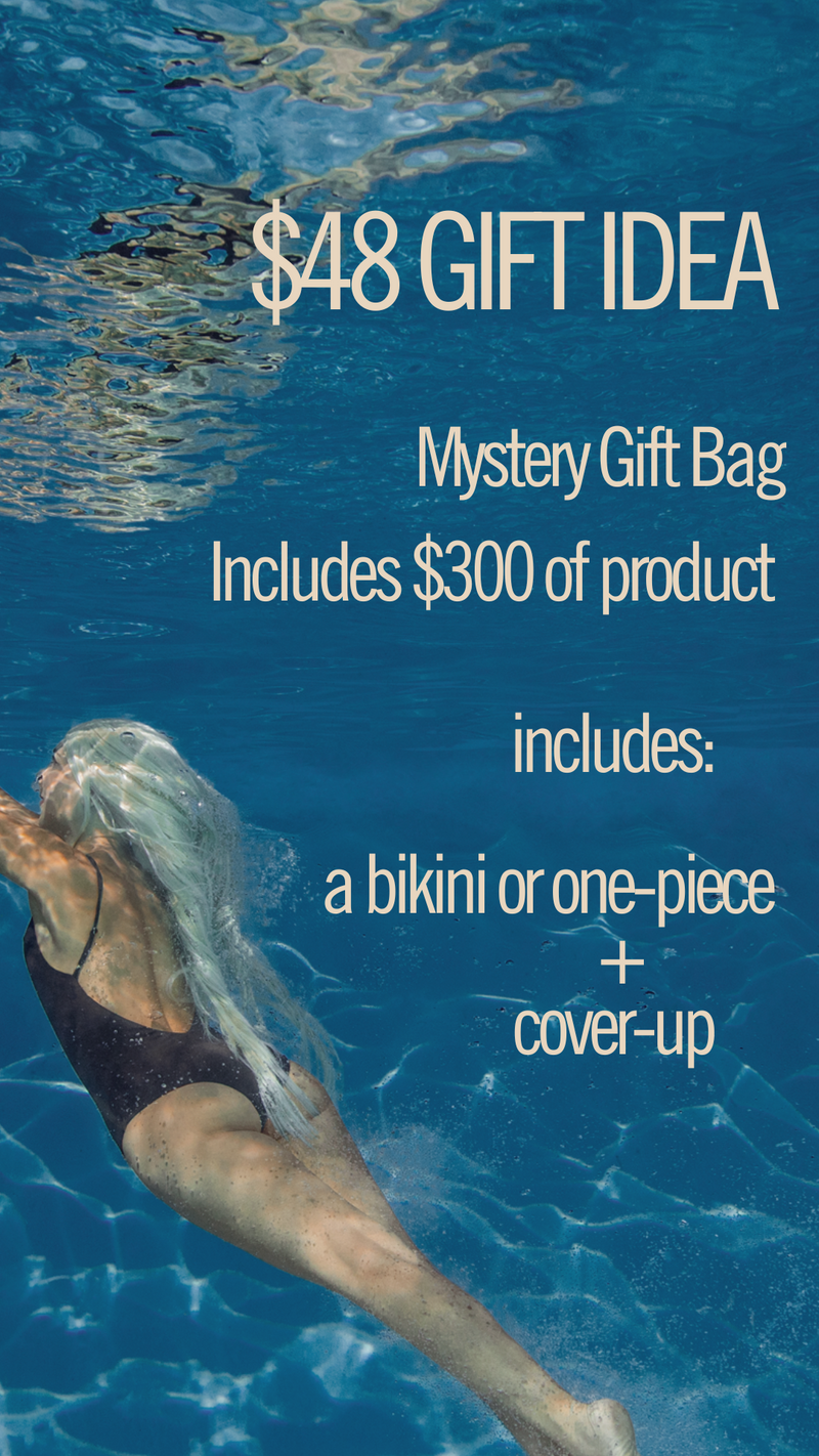 $48 MYSTERY 'SUIT+COVER-UP' GIFT BAG!