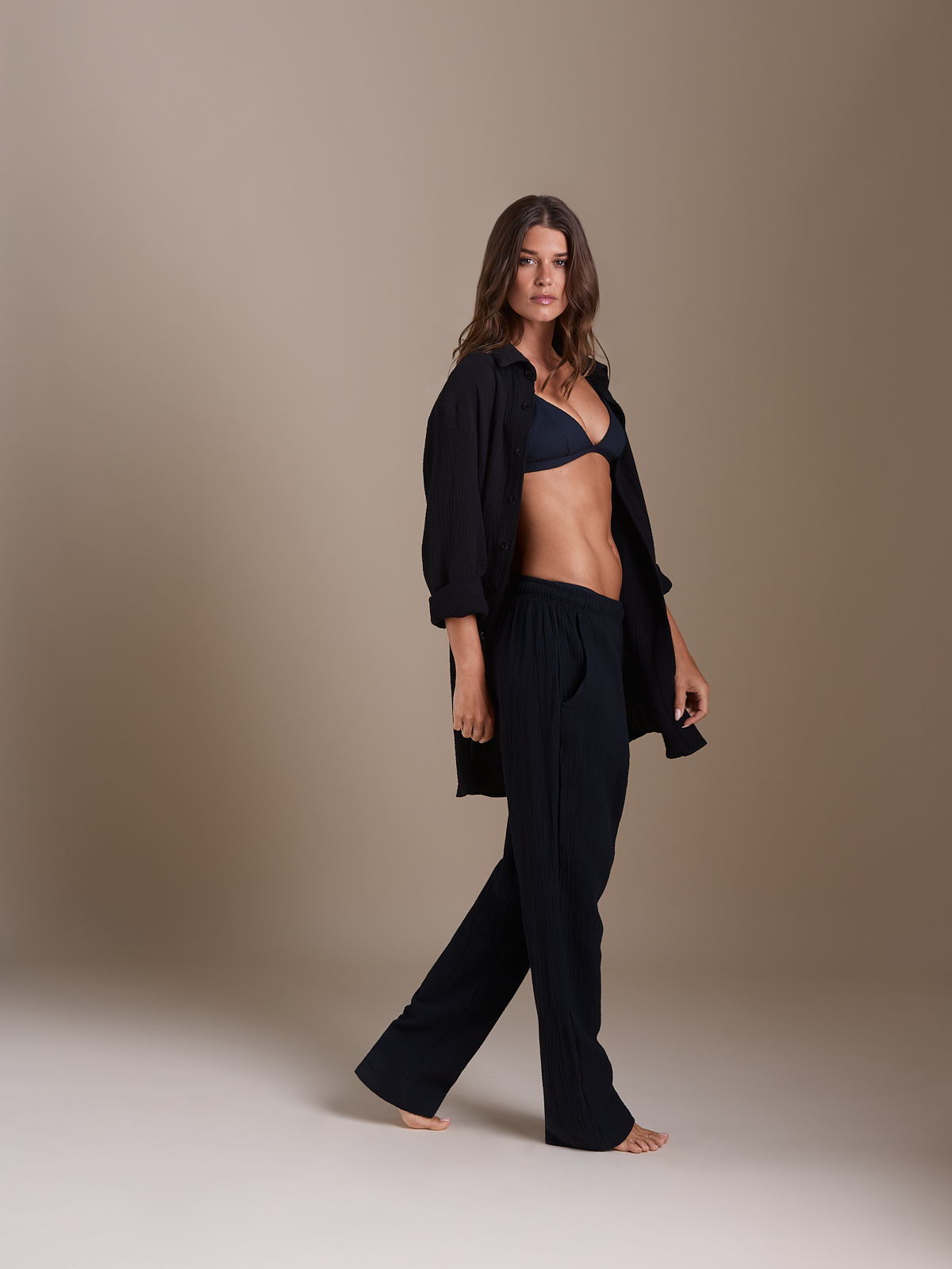 FERIADO COTTON GAUZE PANTS